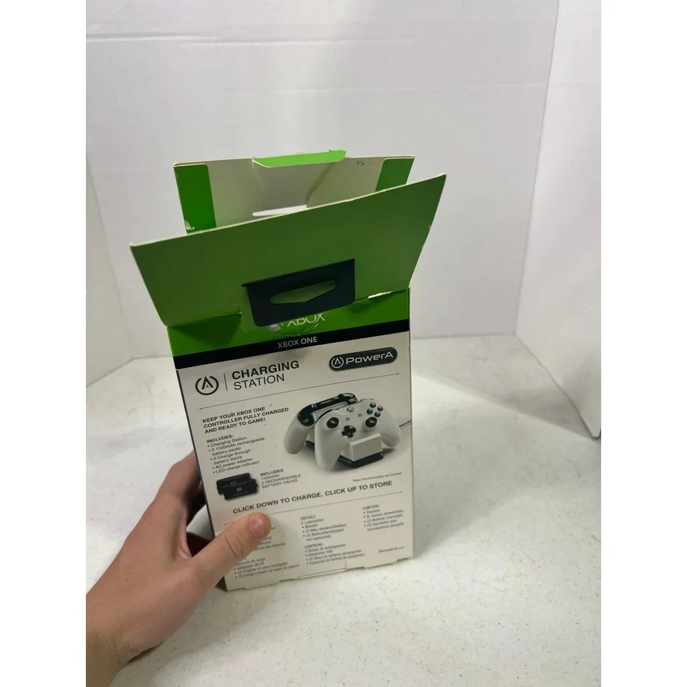 PowerA Xbox One Dual Charging Station White Black 1500003